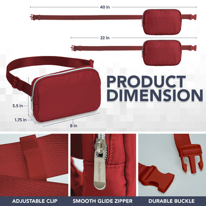 Fanny Pack (1 Pocket) by SoJourner