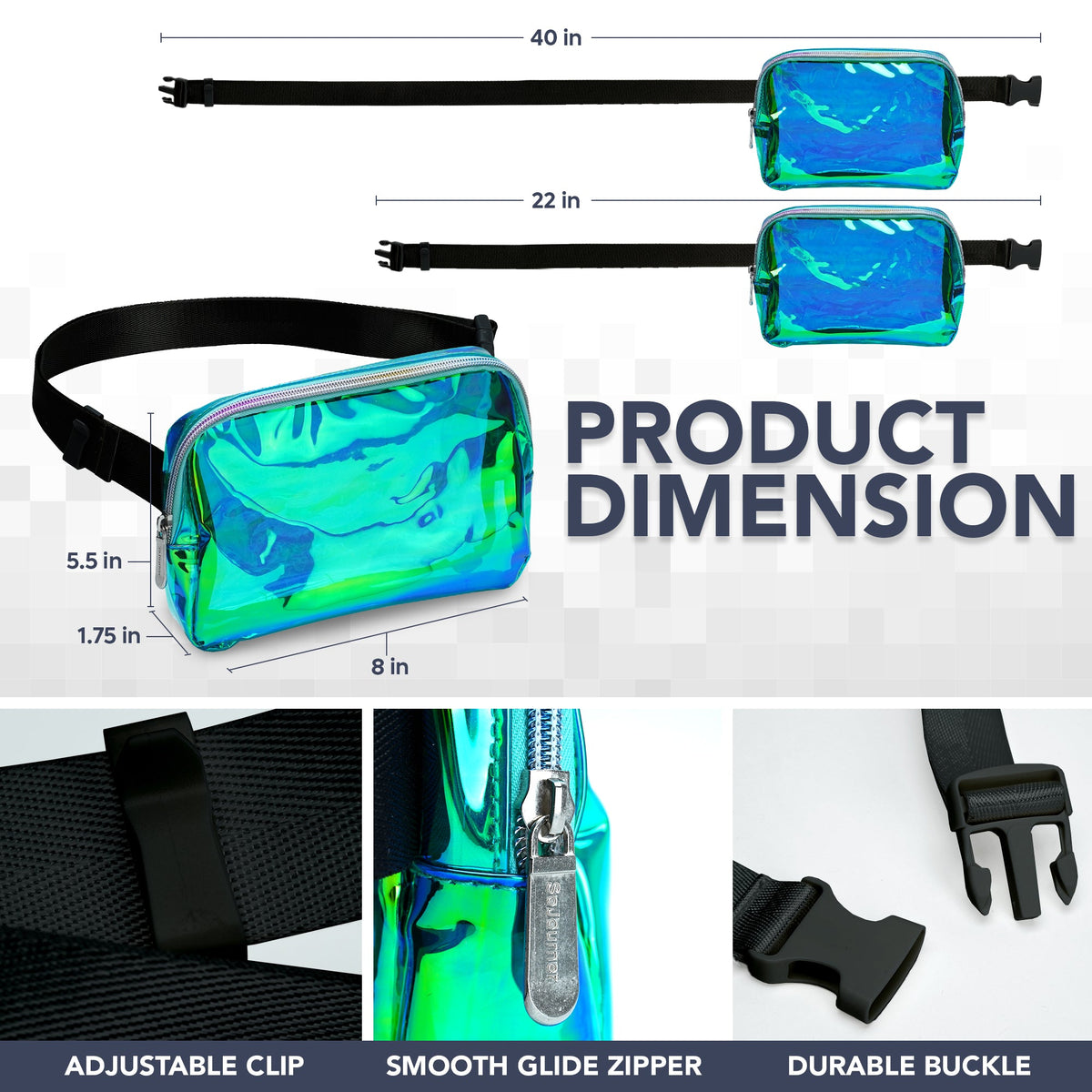 Fanny Pack (1 Pocket) by SoJourner