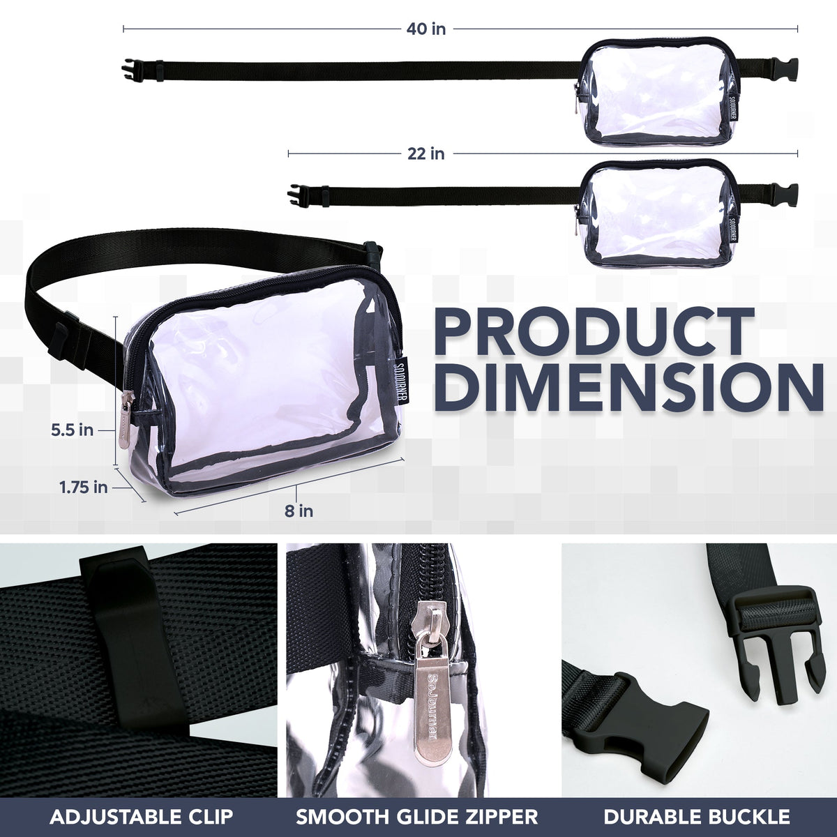 Fanny Pack (1 Pocket) by SoJourner