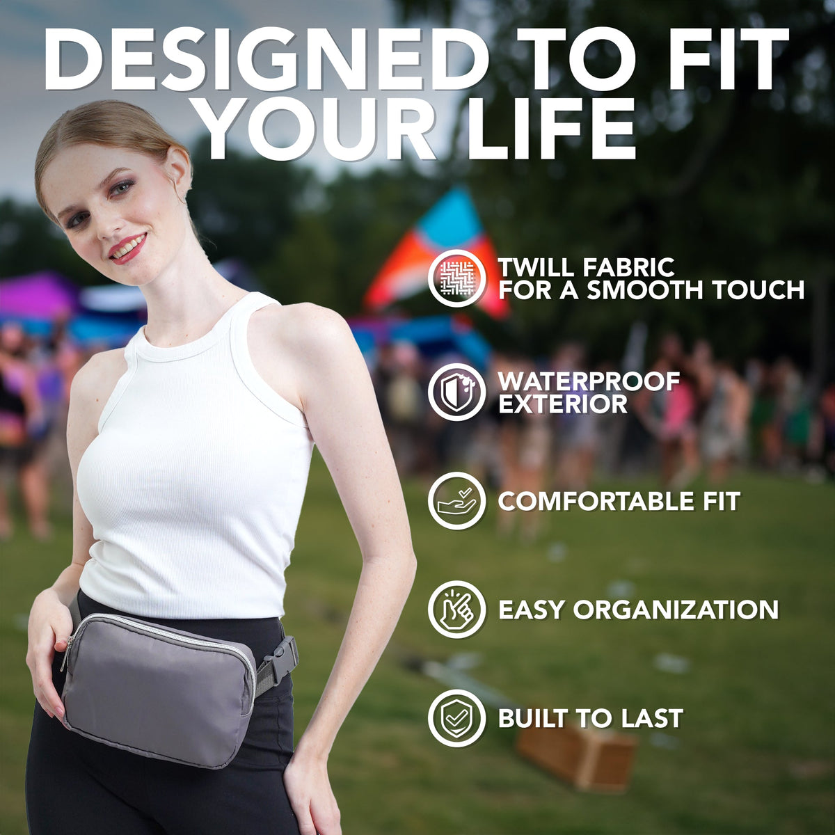 Fanny Pack (1 Pocket) by SoJourner