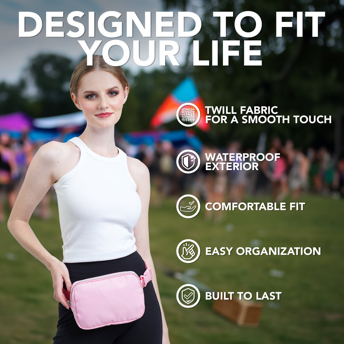 Fanny Pack (1 Pocket) by SoJourner