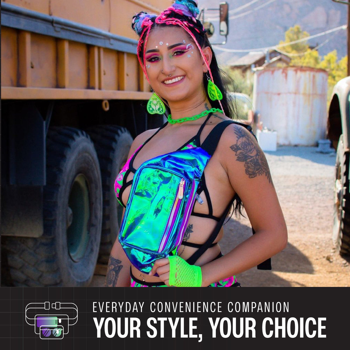 Rave Fanny Pack by SoJourner
