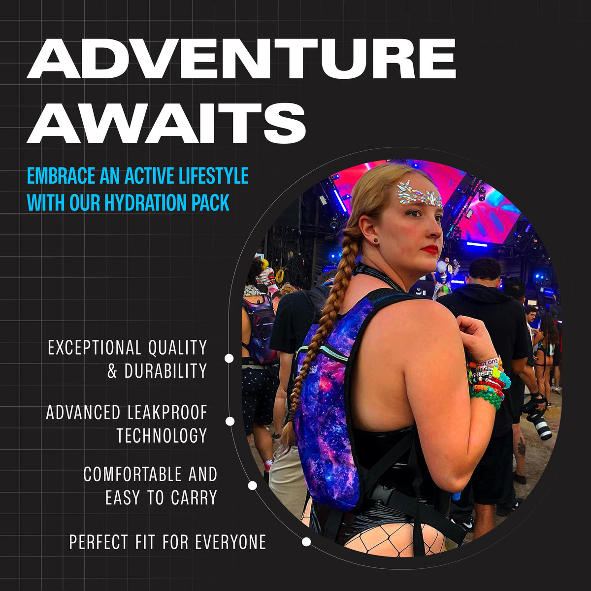Hydration Pack Backpack (Small) by SoJourner