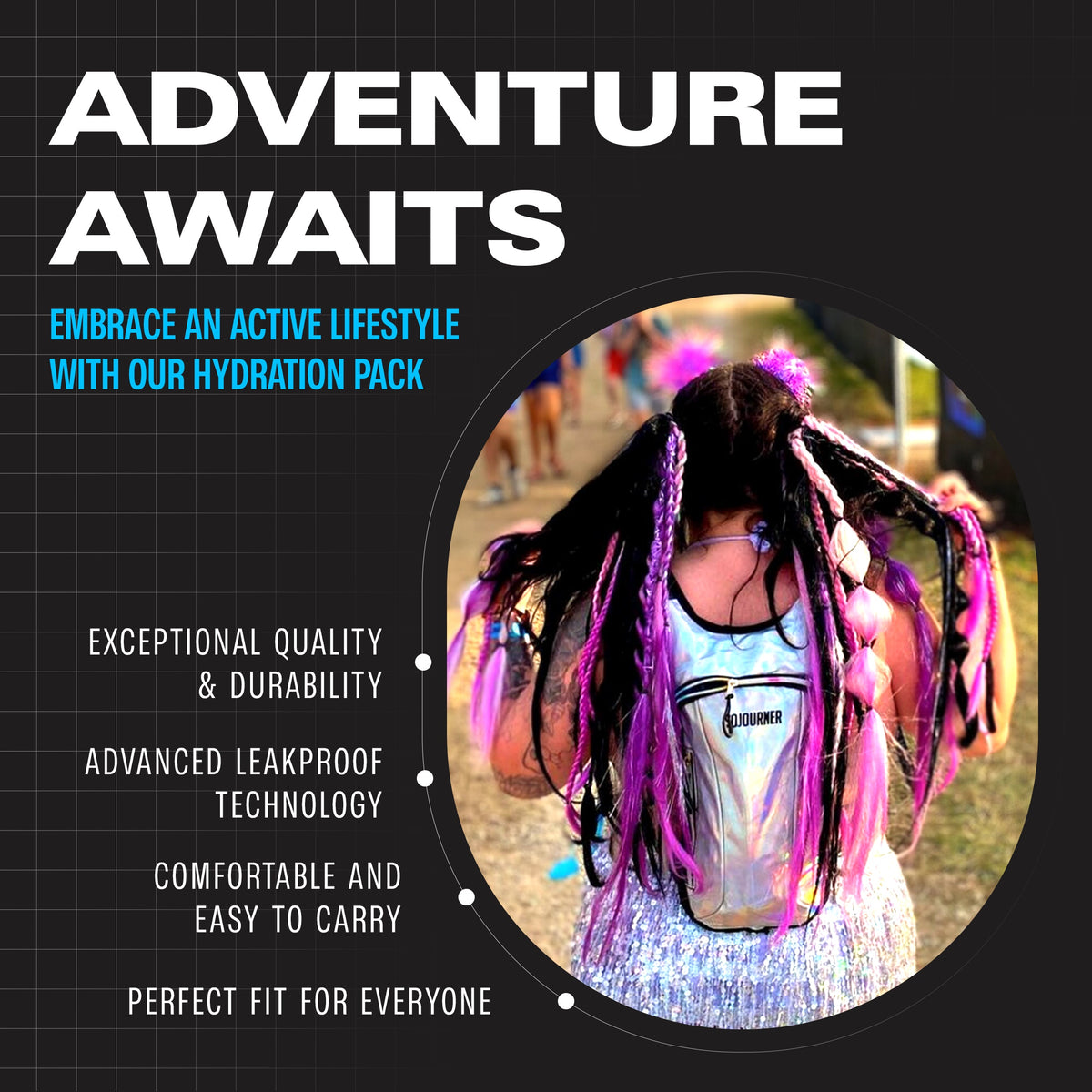 Hydration Pack Backpack (Small) by SoJourner