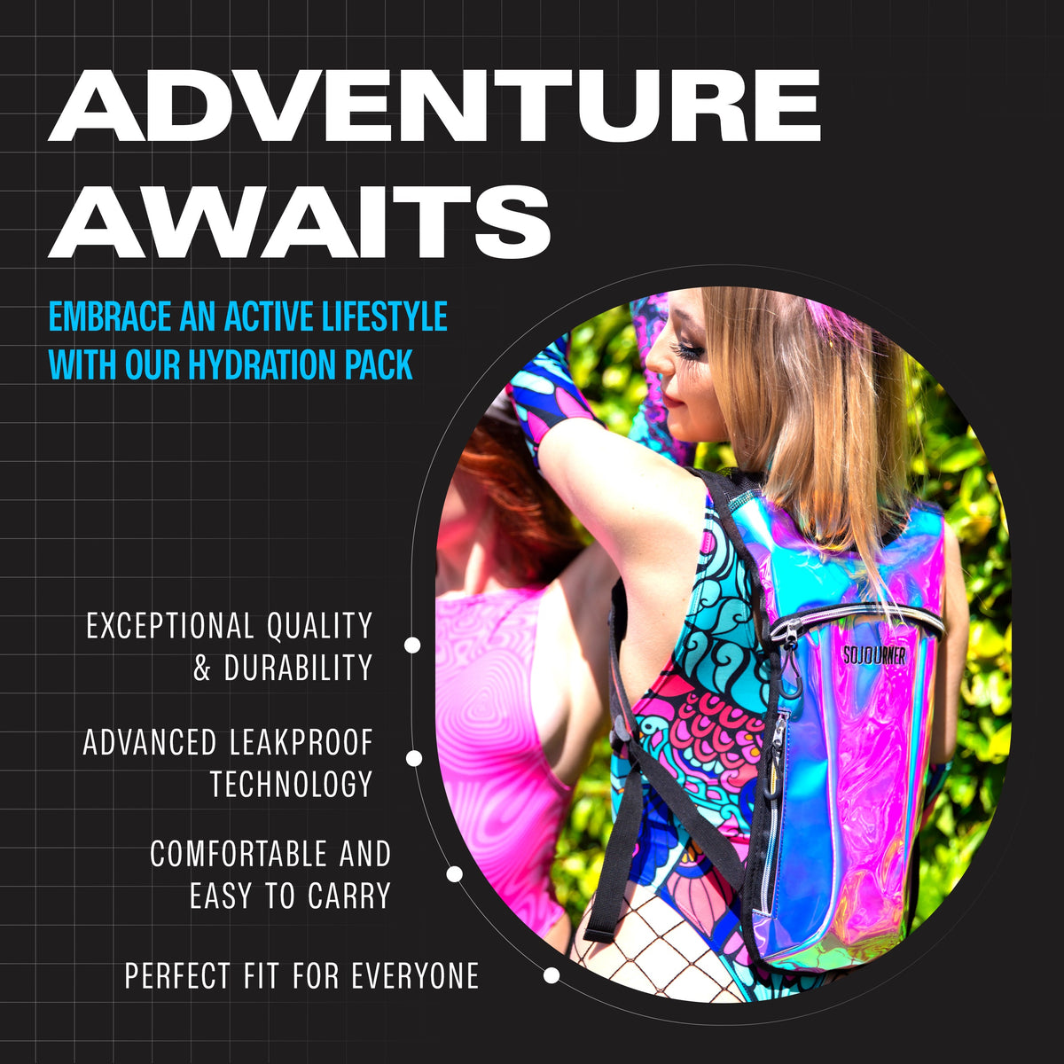 Hydration Pack Backpack (Small) by SoJourner