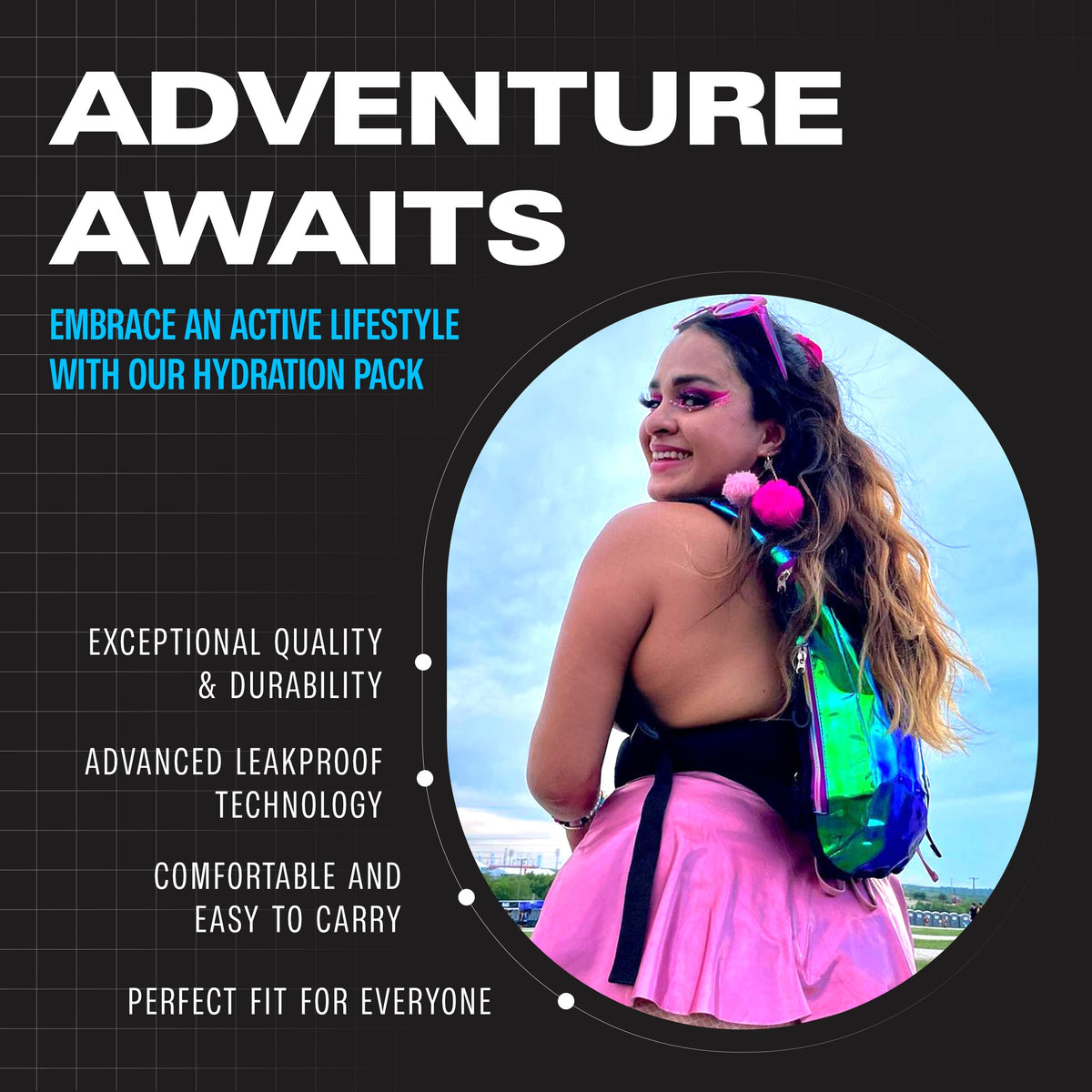 Hydration Pack Backpack (Small) by SoJourner