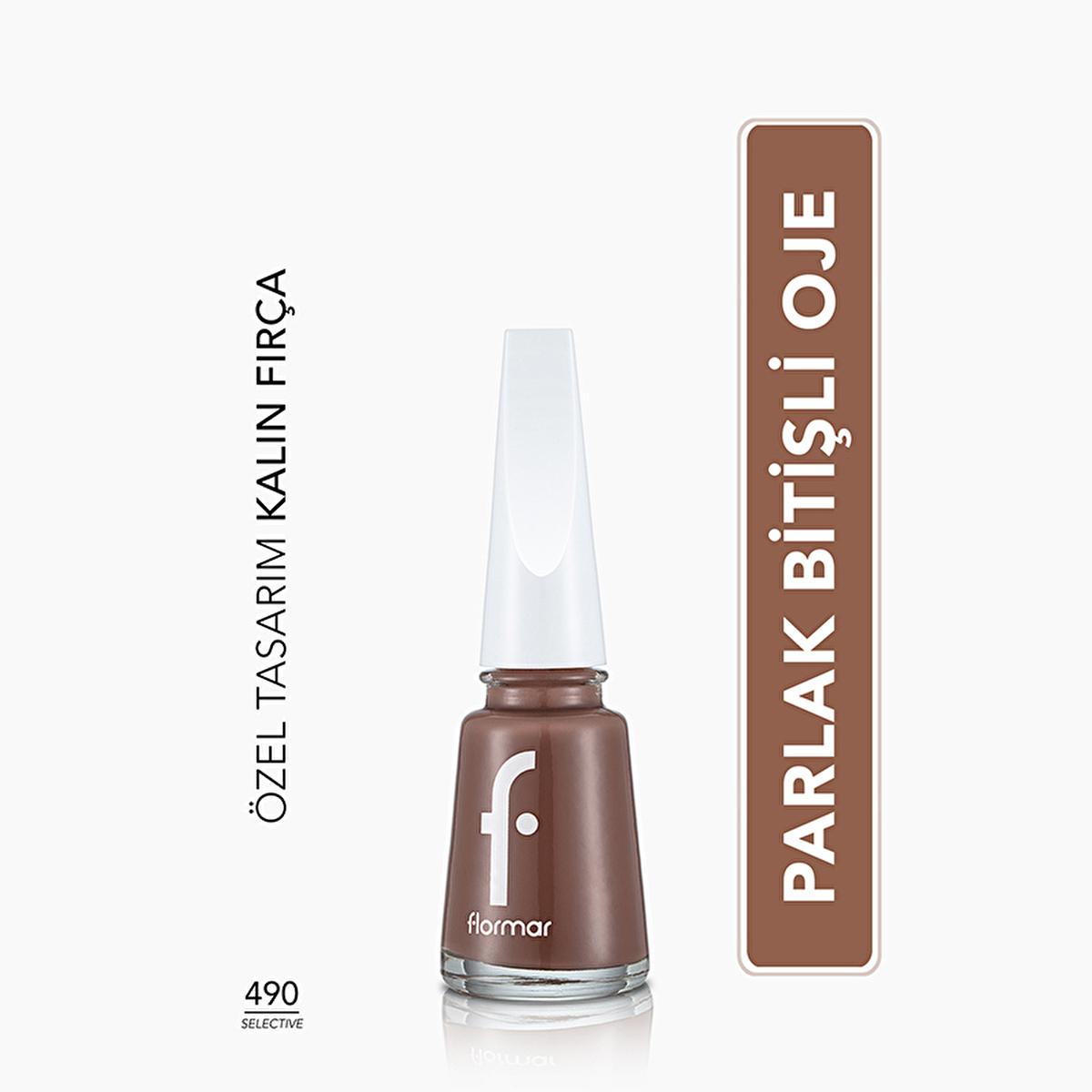 Flormar Nail Enamel: Intense Color, Chip-Resistant, Long-Lasting Nail Polish | Strengthens Nails with Magnesium, Calcium & Sulfur by Beauty Care Bag