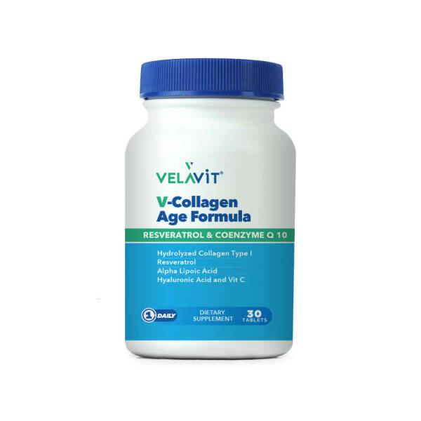 Velavit V-Collagen Age Formula - 30 Tablets by Beauty Care Bag