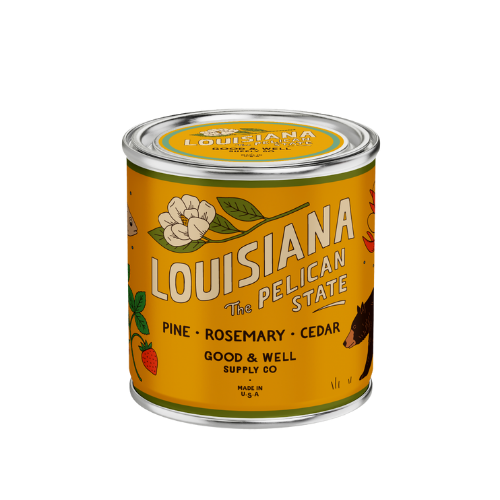 Louisiana State Candle by Good & Well Supply Co.