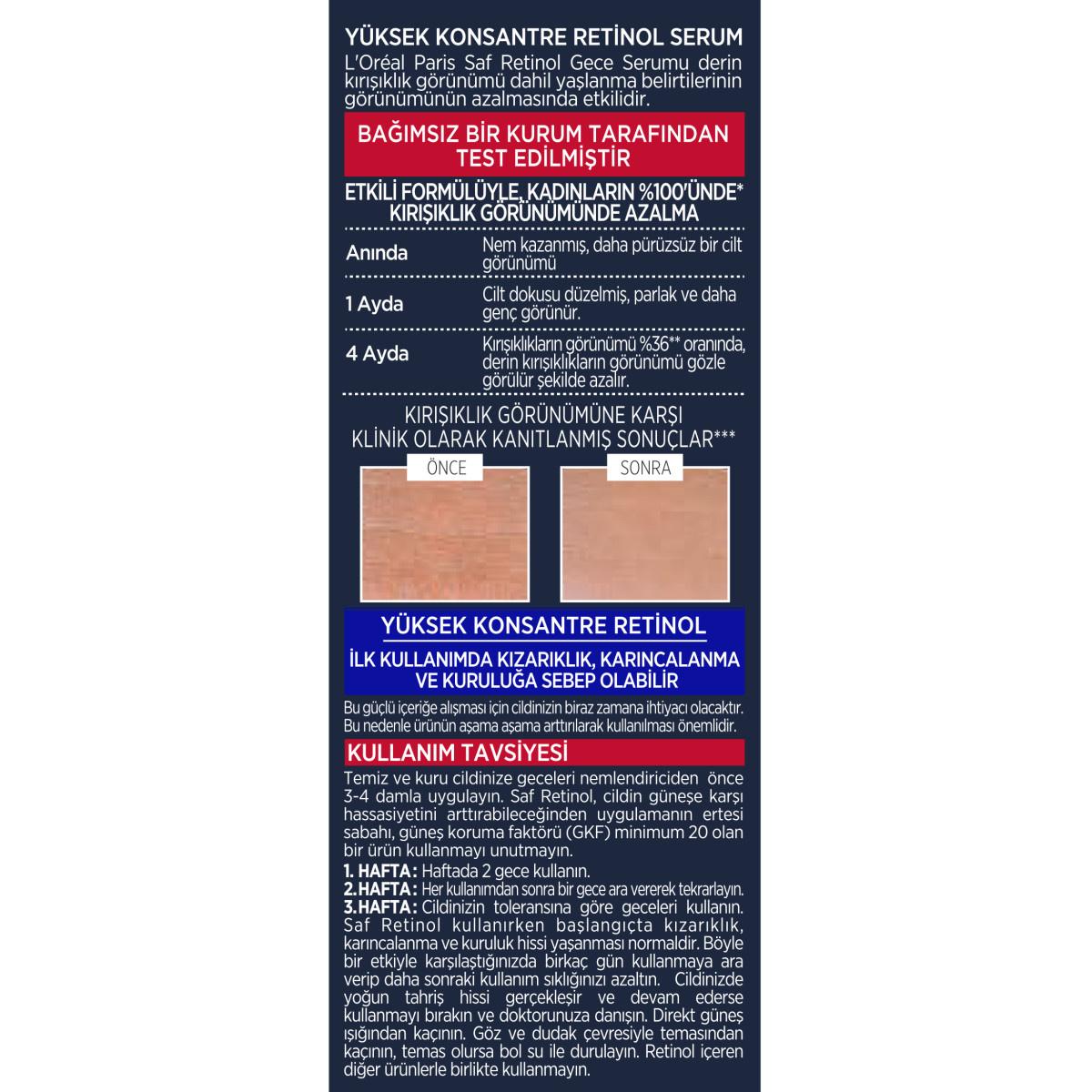 Loreal Revitalift retinol serum – view 10