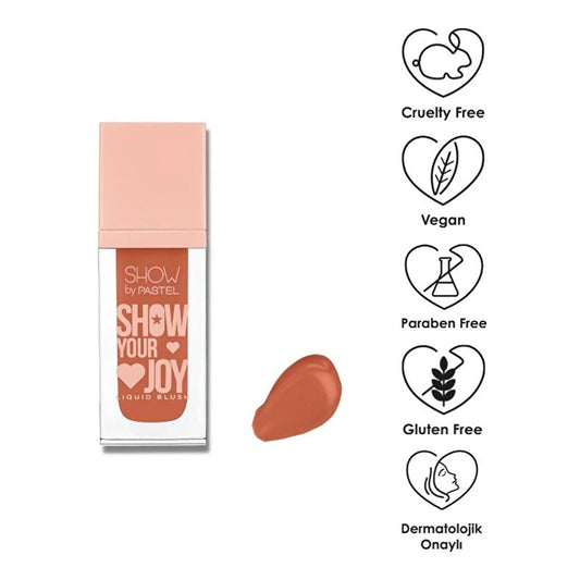 Pastel Show Your Joy vegan liquid blush