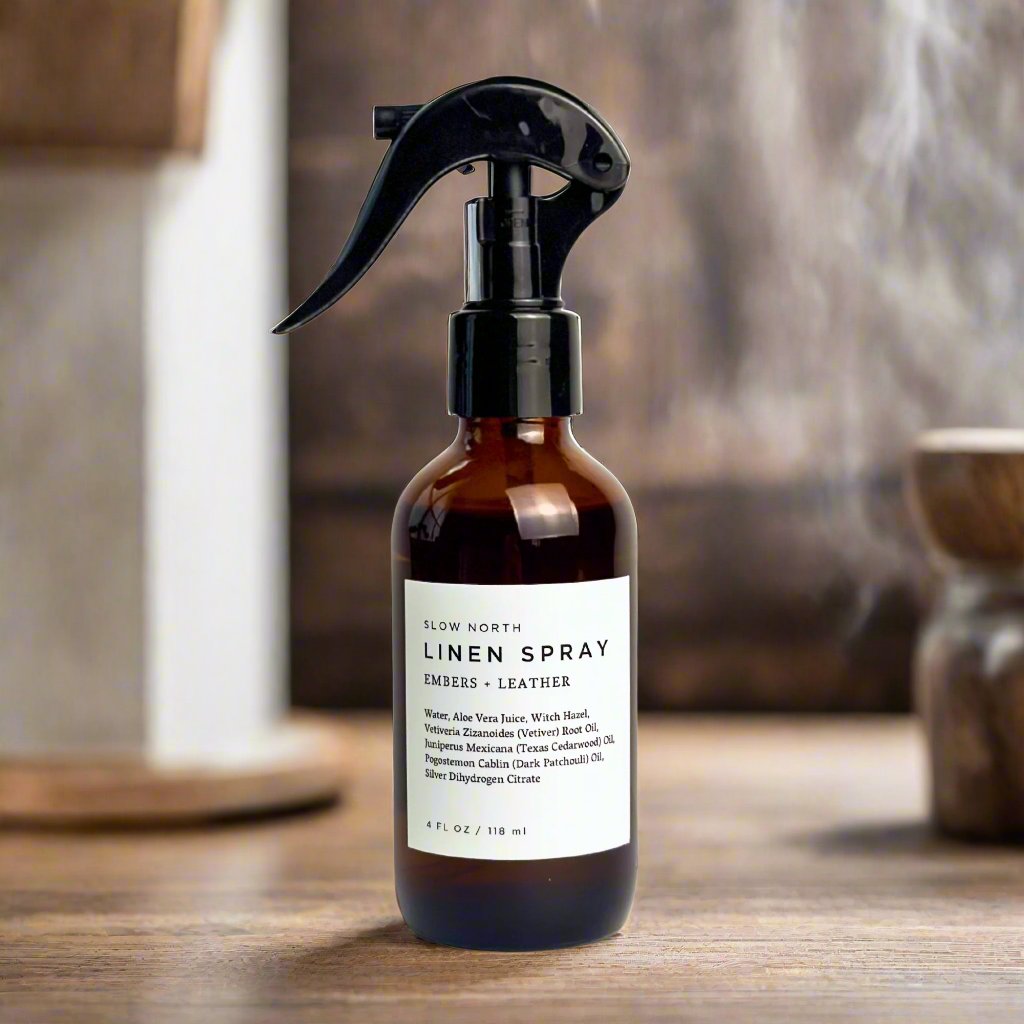 Linen Spray - Embers + Leather by Slow North