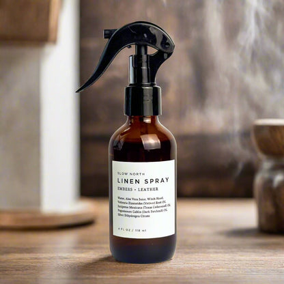 Linen Spray - Embers + Leather by Slow North