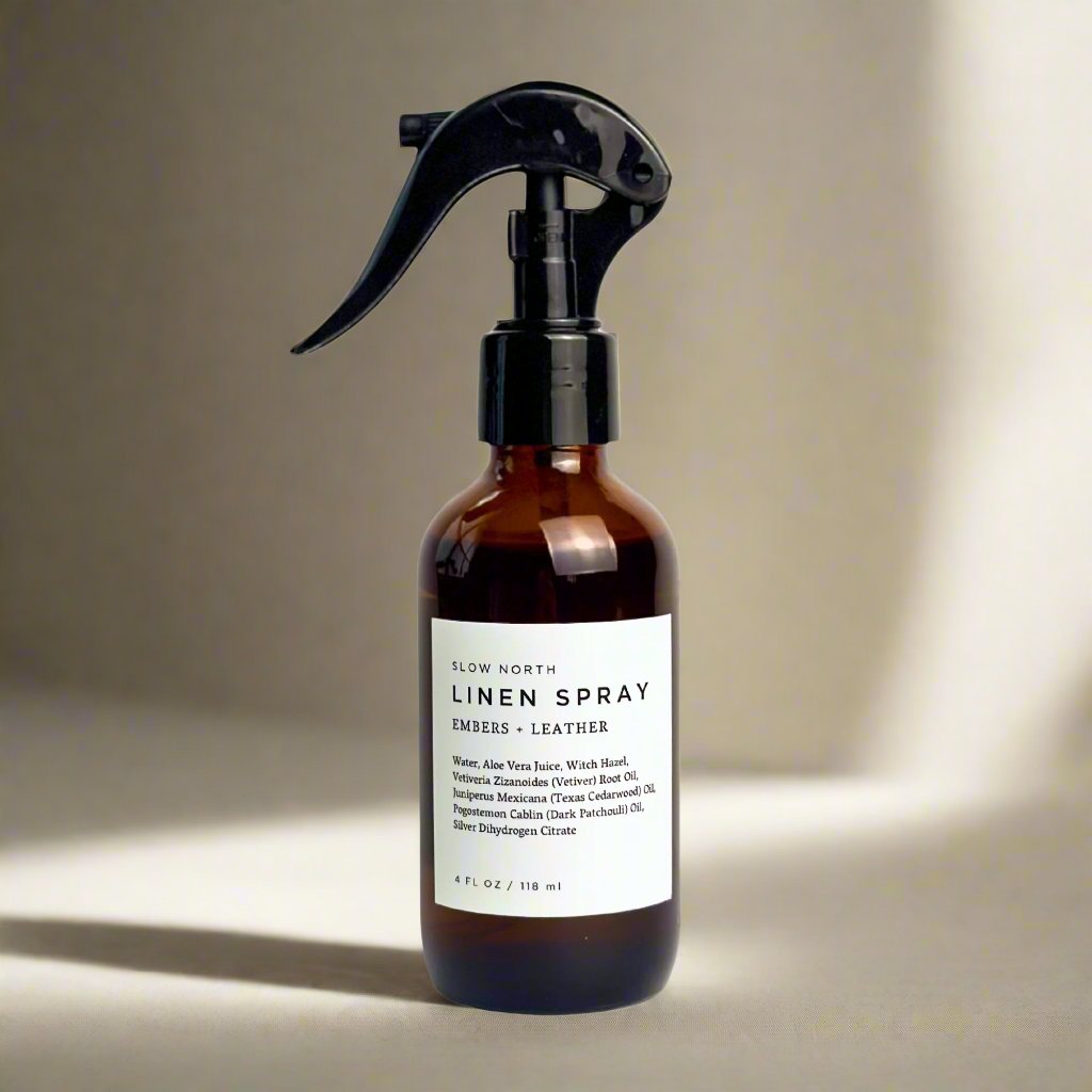 Linen Spray - Embers + Leather by Slow North