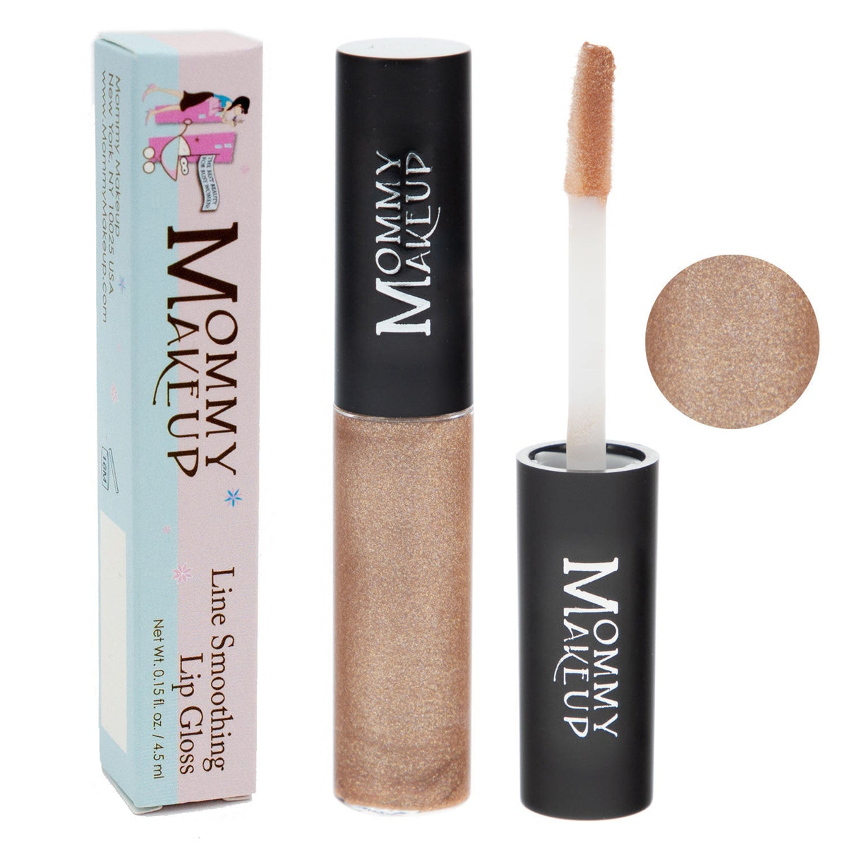 Line Smoothing lip gloss in Golden Girl