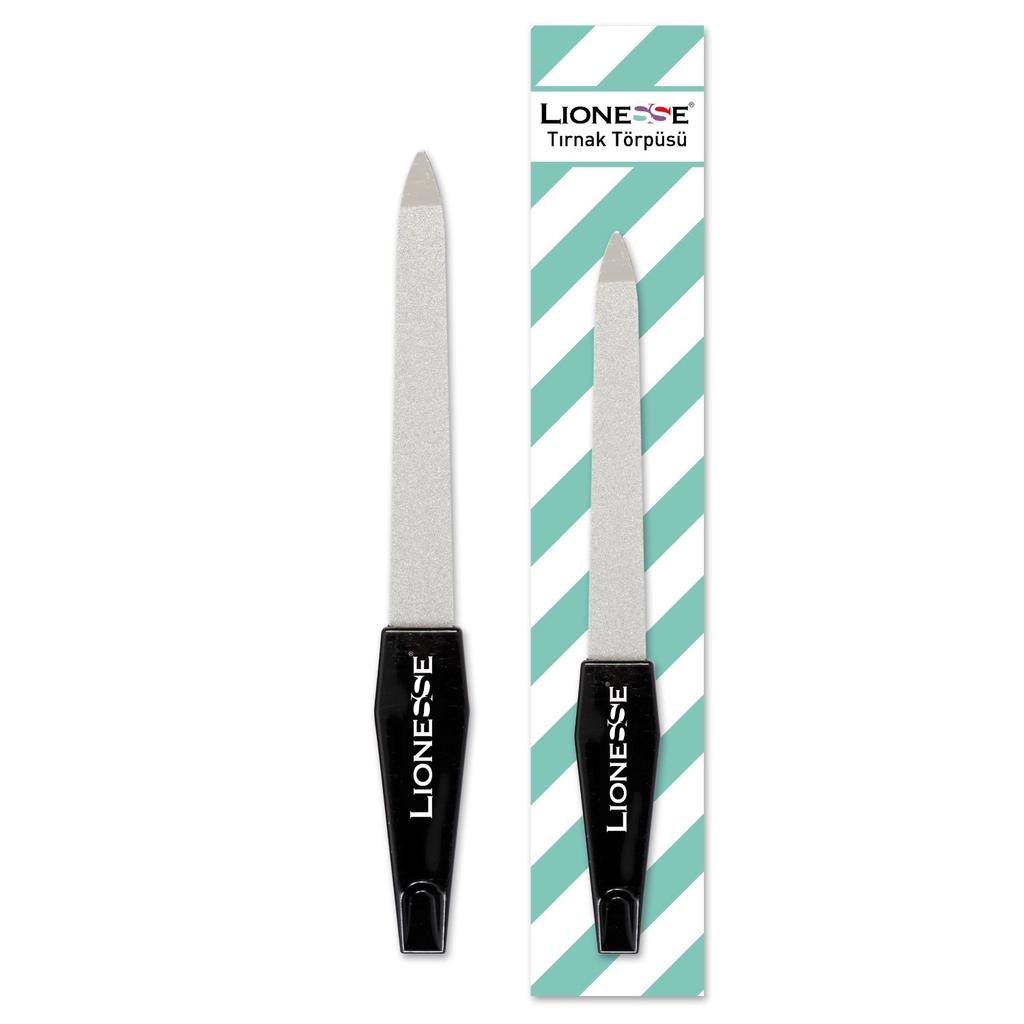 Lionesse Nail File TT-116 for Smooth Manicure Shaping by Beauty Care Bag