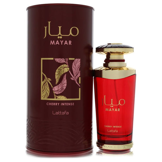 Lattafa Mayar Cherry Intense by Lattafa Eau De Parfum Spray 3.4 oz for Women by Avera Group