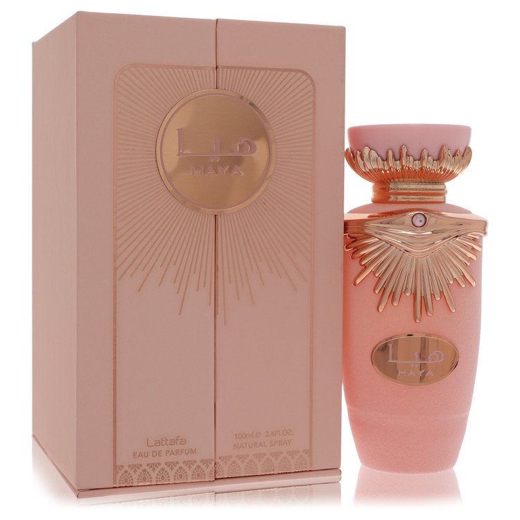 Lattafa Haya by Lattafa Eau De Parfum Spray 3.4 oz for Women by Avera Group