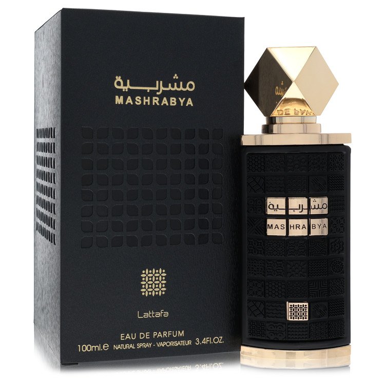 Lattafa Mashrabya by Lattafa Eau De Parfum Spray (Unisex) 3.4 oz for Women by Avera Group