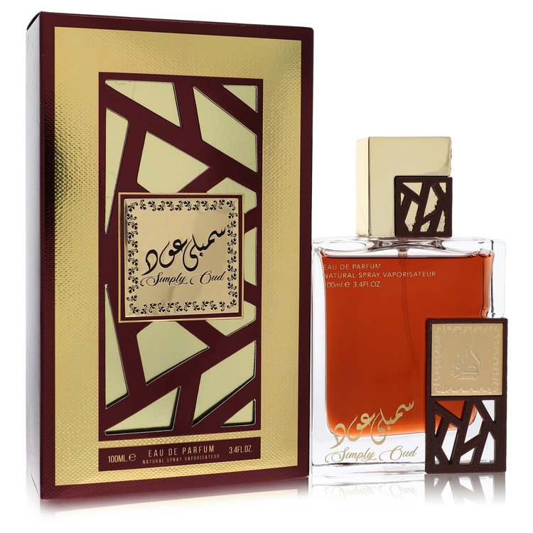 Lattafa Simply Oud by Lattafa Eau De Parfum Spray (Unisex) 3.4 oz for Men by Avera Group