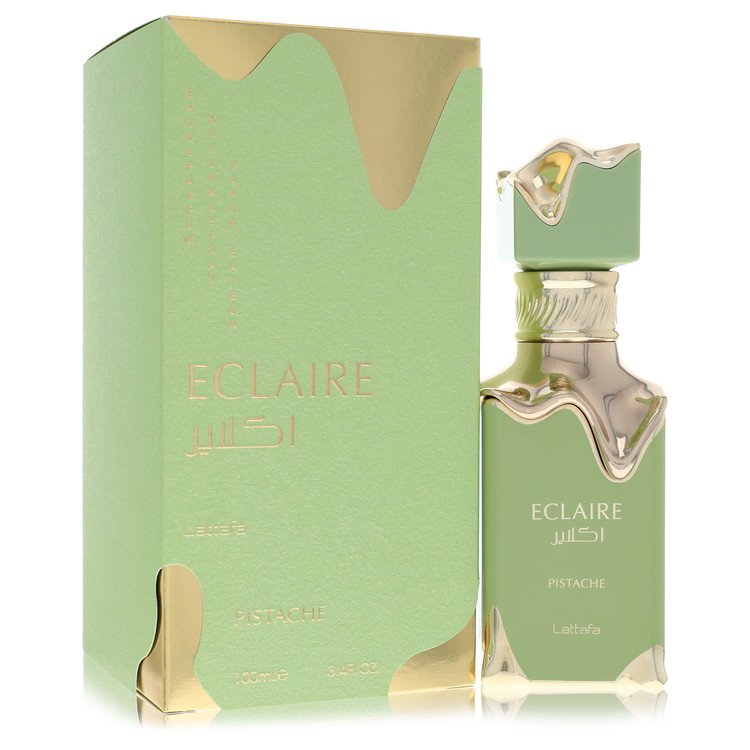 Lattafa Eclaire Pistache by Lattafa Eau De Parfum Spray (Unisex) 3.4 oz for Women by Avera Group