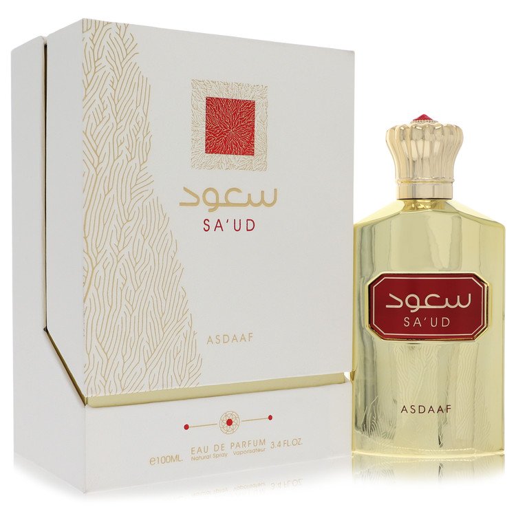 Lattafa Asdaaf Sa'ud by Lattafa Eau De Parfum Spray (Unisex) 3.4 oz for Women by Avera Group