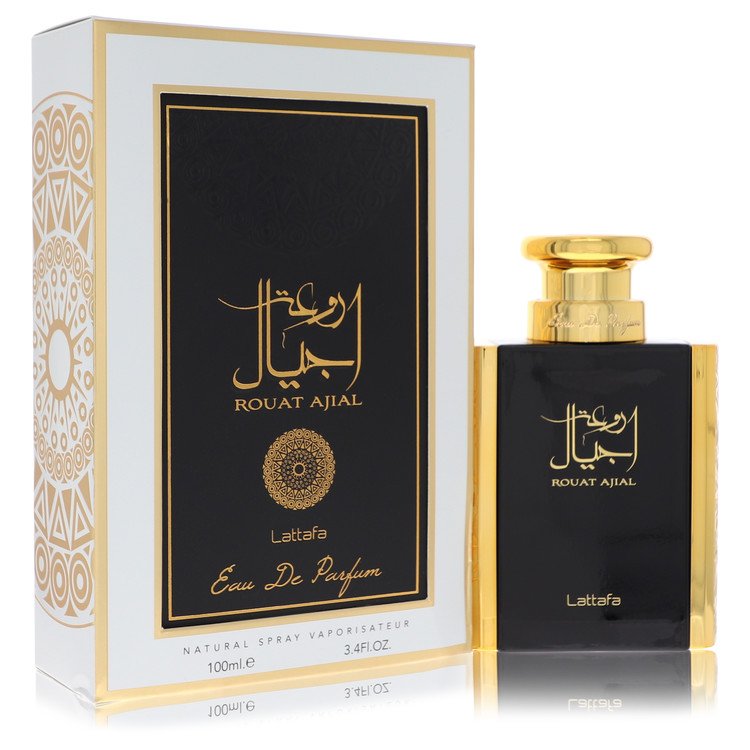 Lattafa Rouat Ajial by Lattafa Eau De Parfum Spray (Unisex) 3.4 oz for Women by Avera Group