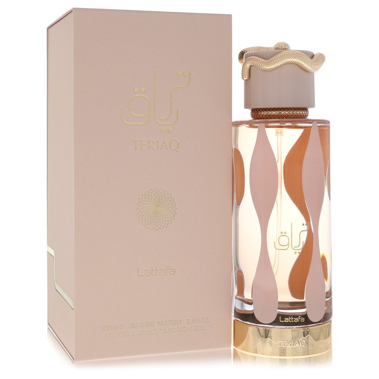 Lattafa Teriaq by Lattafa Eau De Parfum Spray (Unisex) 3.4 oz for Women by Avera Group