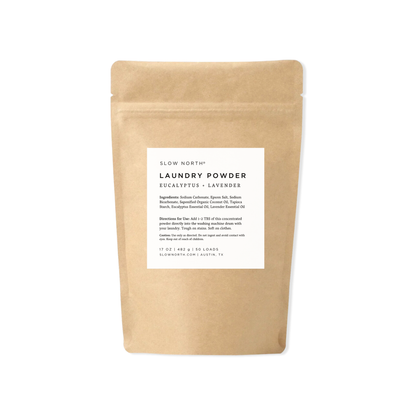 Laundry Powder - Eucalyptus + Lavender by Slow North