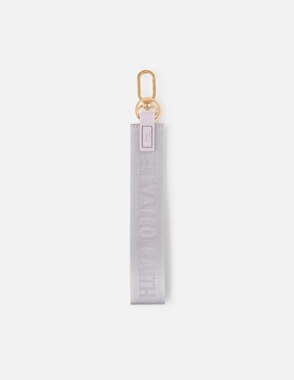 Lavender Oversized Logo Keychain by Elevated Faith