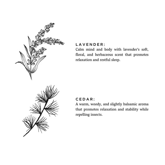 Lavender + Cedar - Signature Candle by Slow North