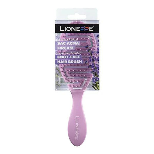 Lionesse lavender scented detangling hair brush