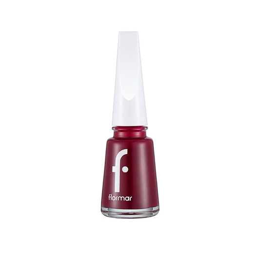 Flormar Nail Enamel 075 Baroque Bordeaux High Pigment Polish 11ml by Beauty Care Bag
