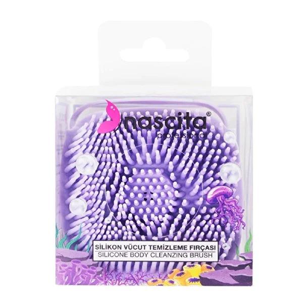 Nascita Silicone Body Cleaning Brush - Gentle Exfoliation, Soft & Easy to Clean by Beauty Care Bag