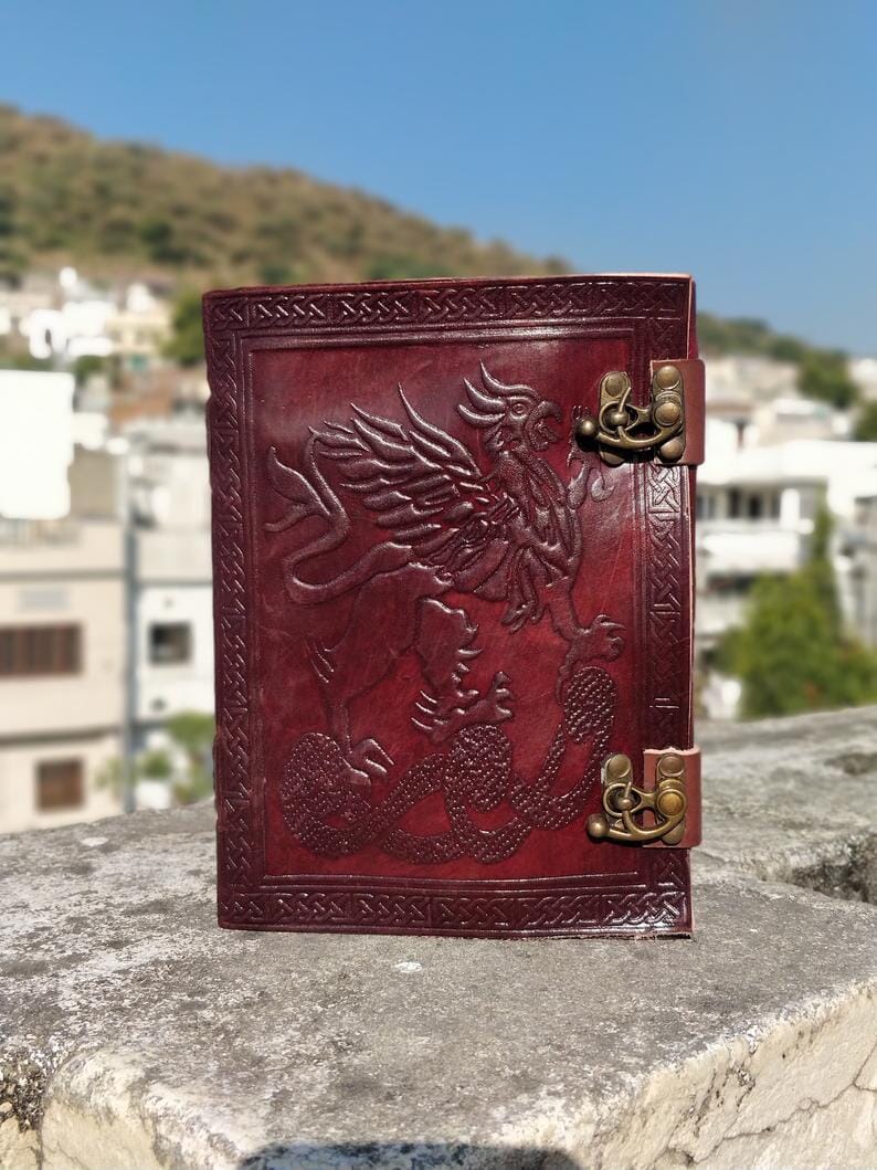 The Memphis Notebook by Classy Leather Bags