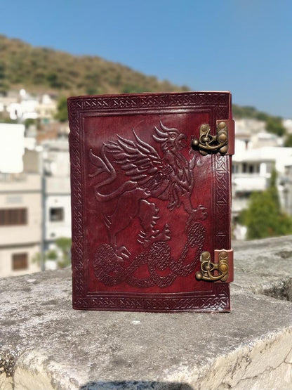 The Memphis Notebook by Classy Leather Bags