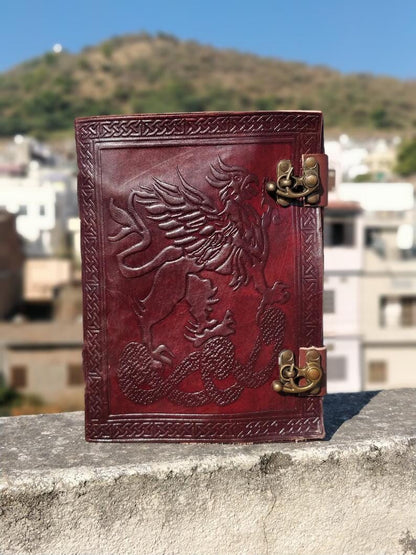 The Memphis Notebook by Classy Leather Bags