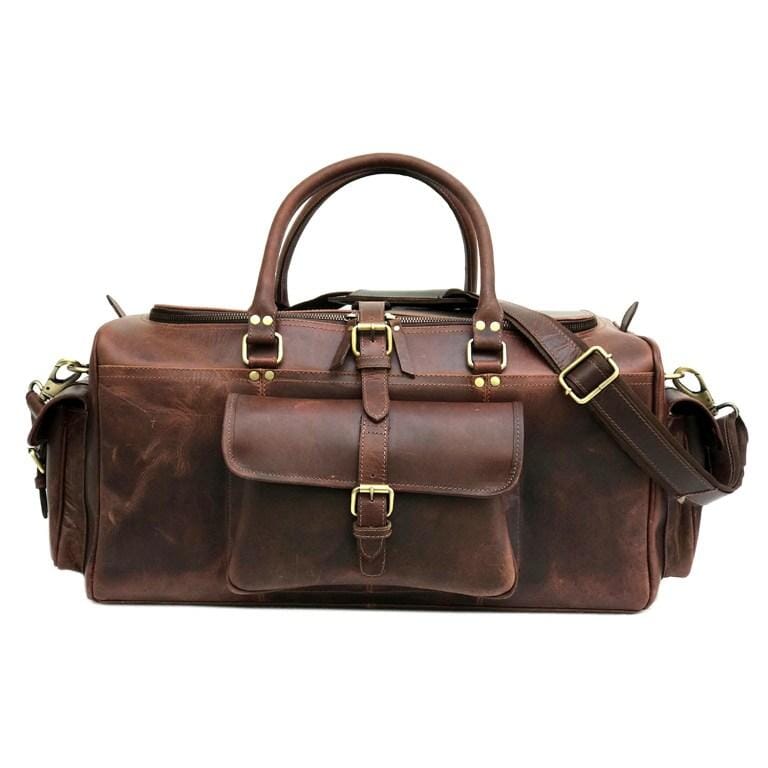 The Richardson Duffle by Classy Leather Bags