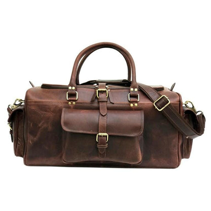The Richardson Duffle by Classy Leather Bags