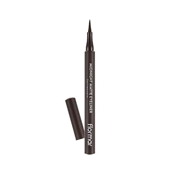 Flormar Midnight Matte waterproof liquid eyeliner
