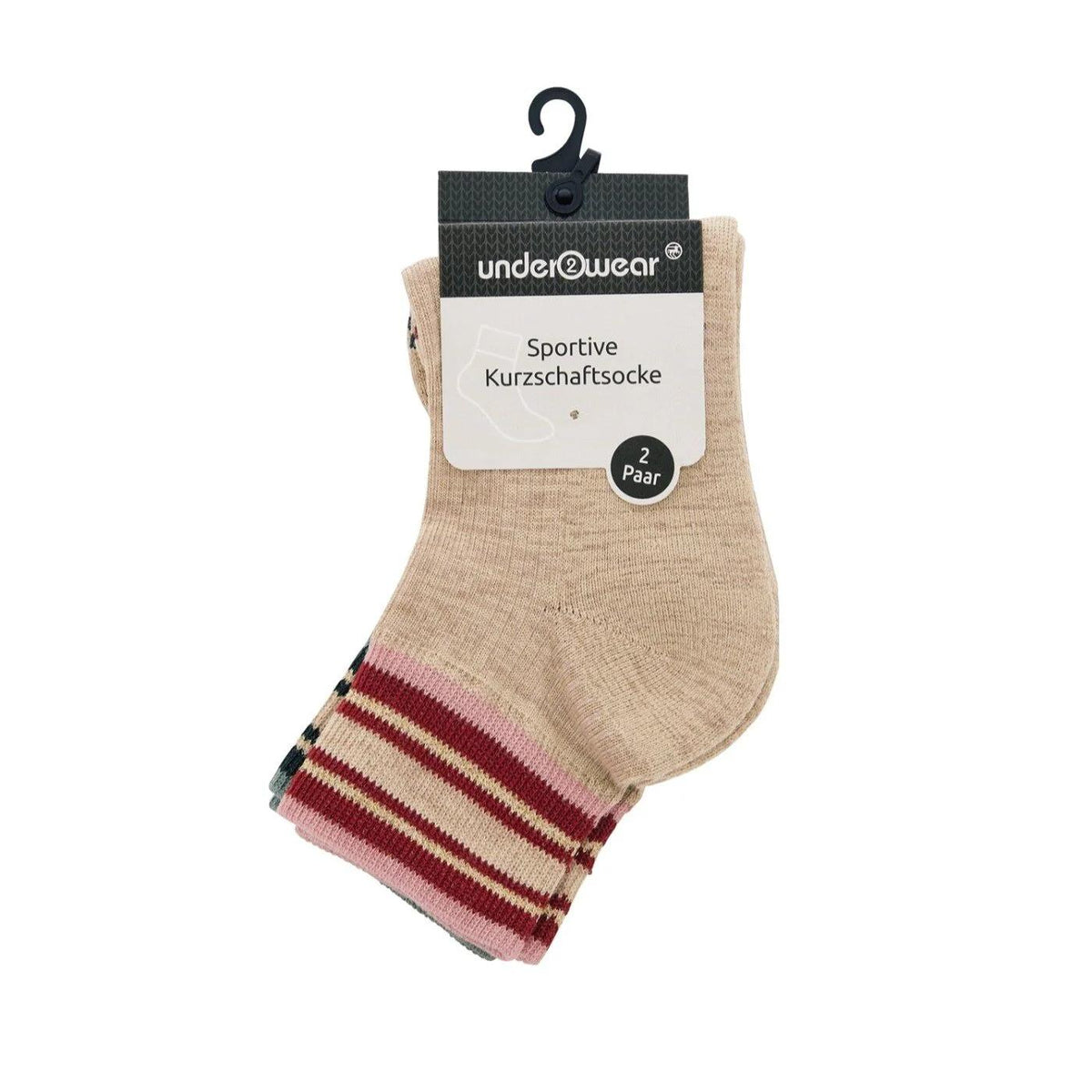 Underwear 2-Pack Daily Comfort Socks - 2 Pairs by Beauty Care Bag