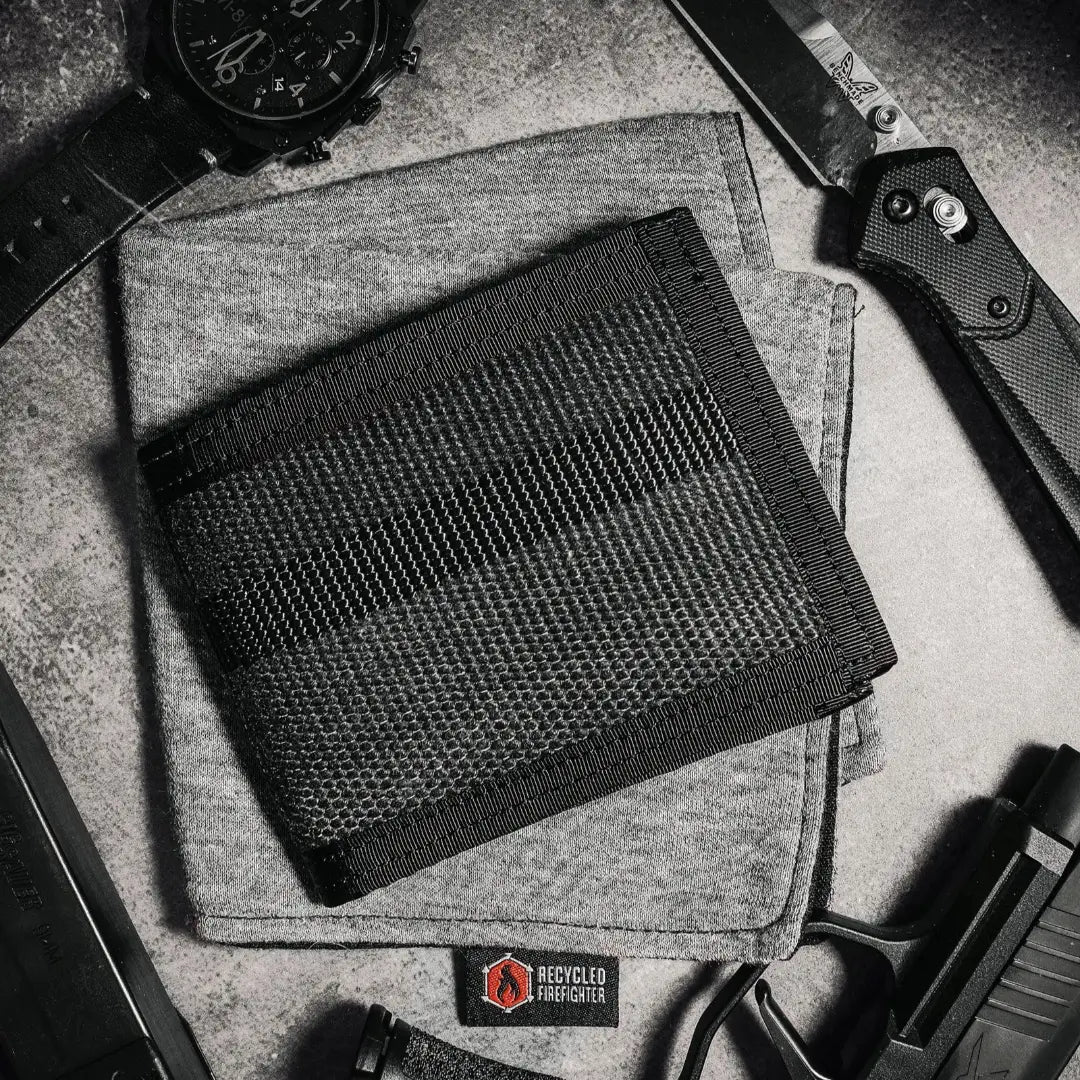 Lieutenant Wallet - Firehose Edition by Recycled Firefighter