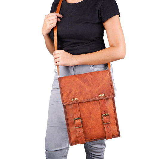 The Shepard Crossbody by Classy Leather Bags