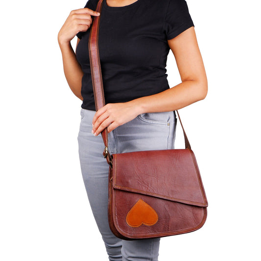 The Grimes Crossbody by Classy Leather Bags