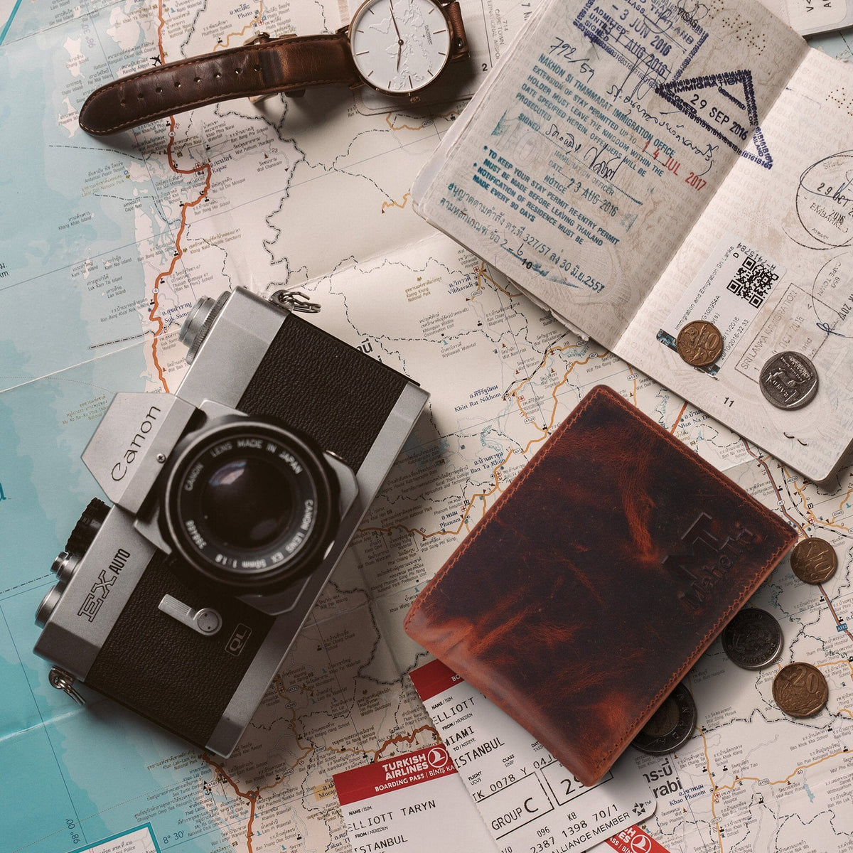 Forster Bi-fold Wallet by Classy Leather Bags