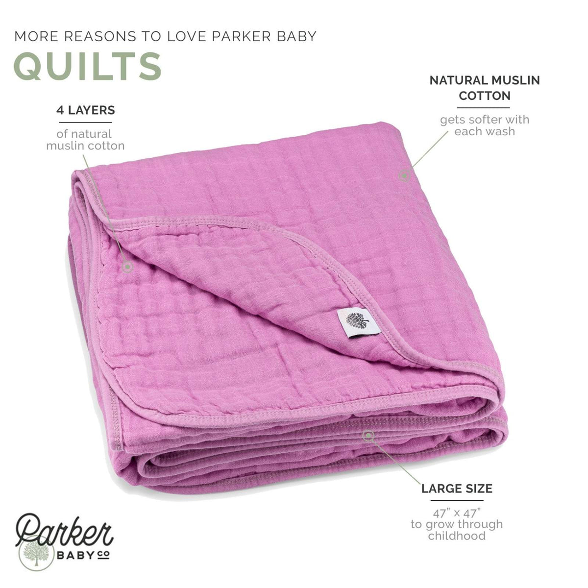 Lily Quilt by Parker Baby Co.