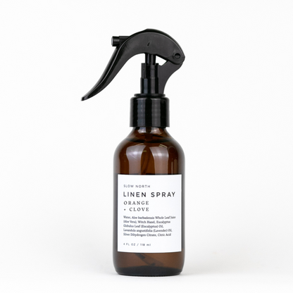 Linen Spray - Orange + Clove by Slow North