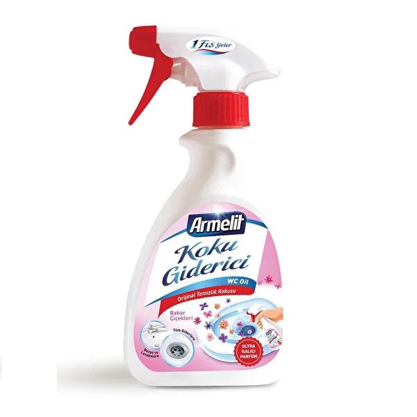 Armelit Floral Scent Odor Eliminator: Long-Lasting Air Freshener & Bathroom Deodorizer, Eliminate Unpleasant Smells & Freshen Air - 8.45 fl oz by Beauty Care Bag