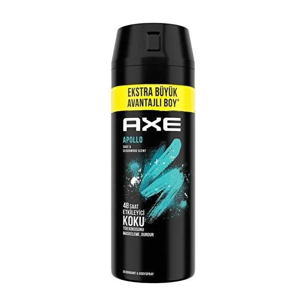 Axe Apollo 200ml Deodorant Bodyspray - Long Lasting 48 Hour Protection for Men by Beauty Care Bag