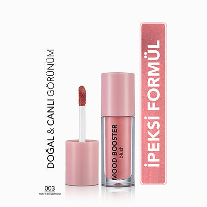 Flormar That's Rosewood Liquid Blush: Natural Glow, Highly Pigmented, Long Lasting - Radiant Rosewood Shade by Beauty Care Bag